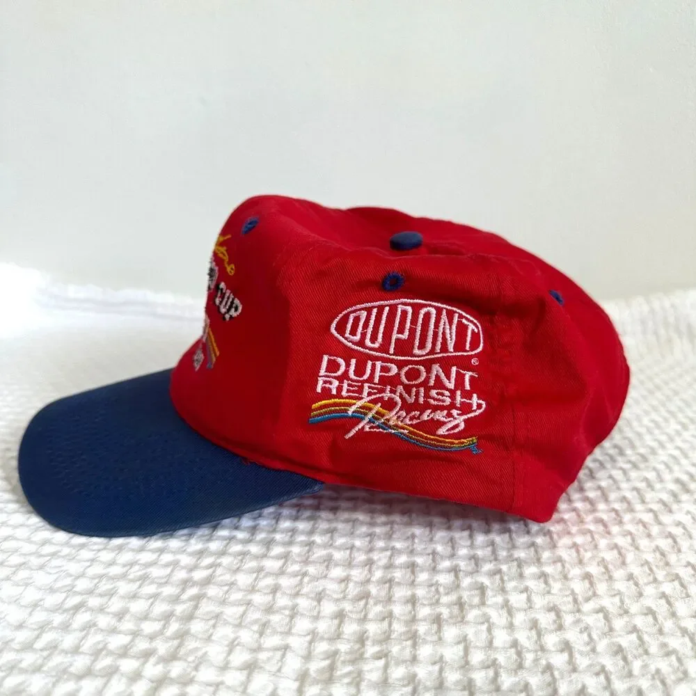 Vintage Jeff Gordon 1997 Nascar Winston cup champion snap back Red Unisex hat